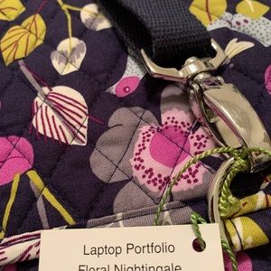 BNWT VERA BRADLEY LAPTOP PORTFOLIO CASE BAG